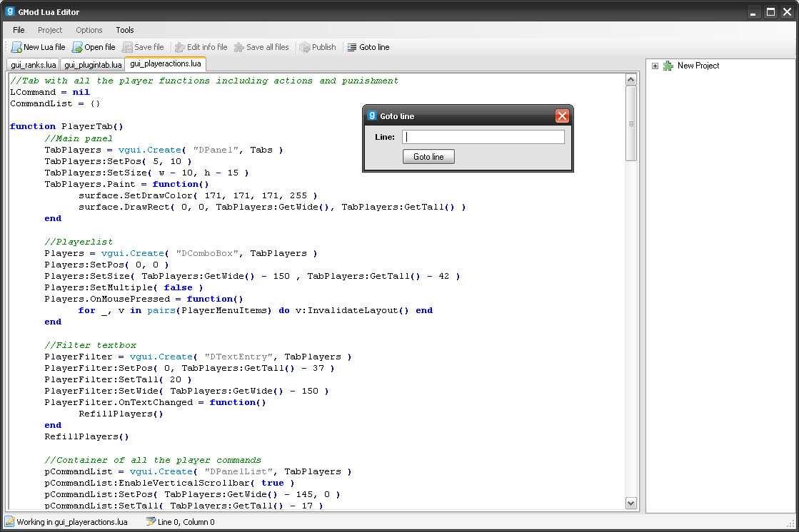 what is lua