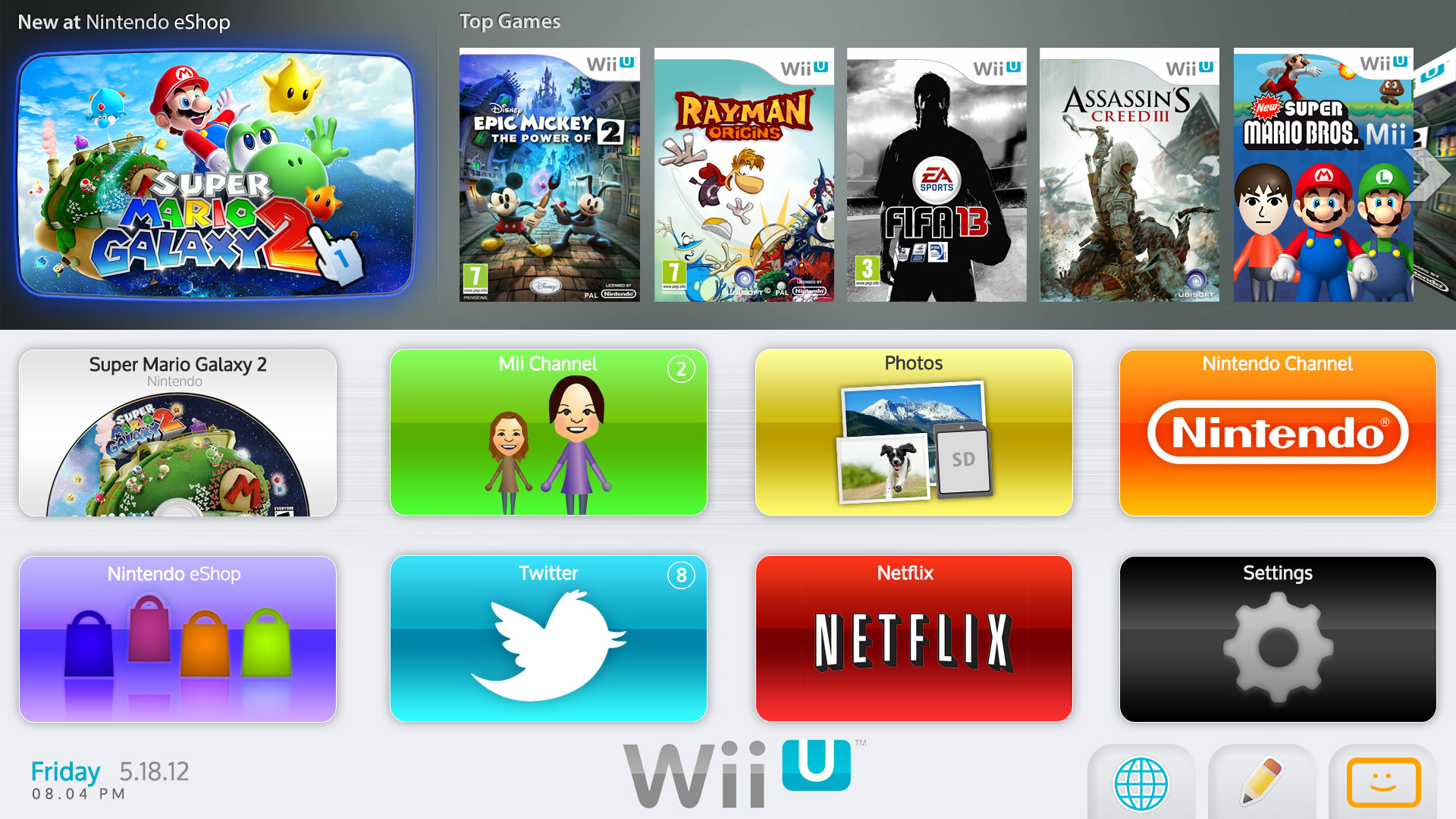 Wii U menu - Page 5 - Wii U Hardware - Wii U Forums