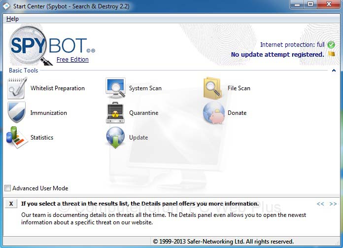 52666b402f0d7-Spybot-Search%26Destroy-start-center.jpg