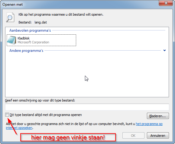 DAT-bestand openen in Windows 10 | Nationaal Computer Forum