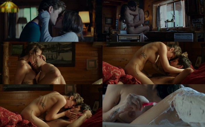 Nadine Crocker nude in 'Cabin fever' (2016) 1080p/HD.