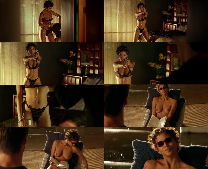 The beautifull Halle Berry sexy and topless in 'Swordfish', in 21...