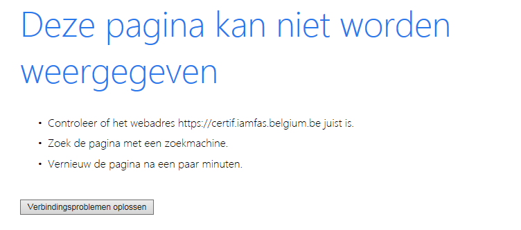 Deze Pagina Kan Niet Worden Weergegeven - Computerforum Pc Web Plus