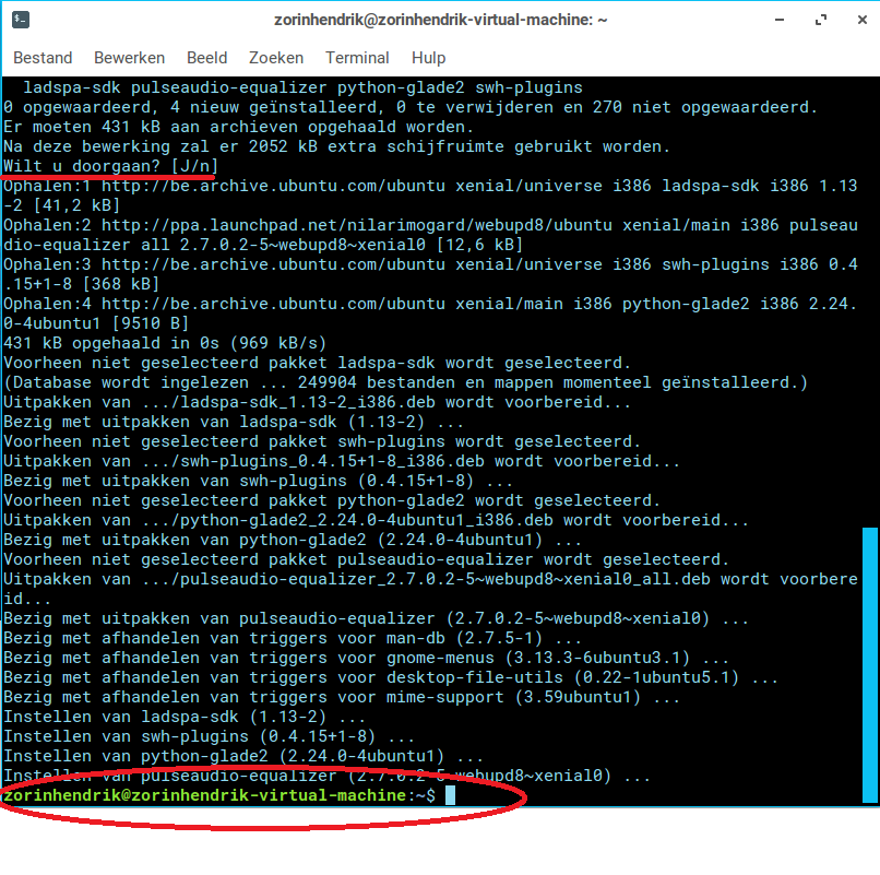 Installatie en het gebruik van PulseAudio Equalizer in Ubuntu of Linux Mint