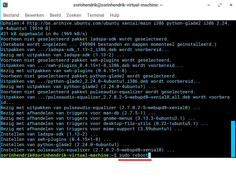Installatie en het gebruik van PulseAudio Equalizer in Ubuntu of Linux