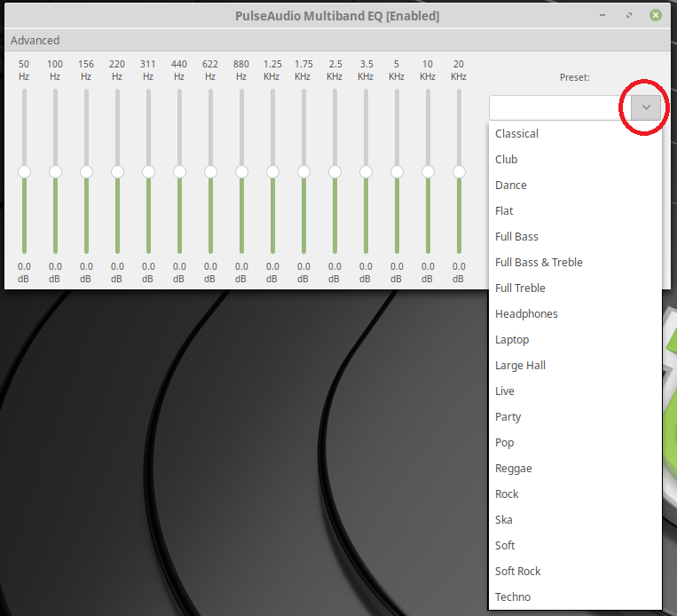 Installatie en het gebruik van PulseAudio Equalizer in Ubuntu of Linux